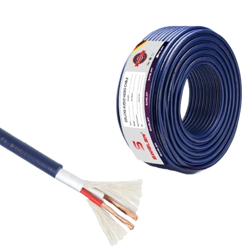 Speaker and microphone cable 2x2