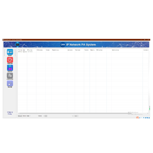 DI-9700SF IP Audio Sistemi Proqramı