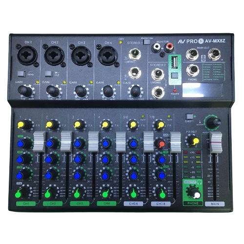 MX8Z 8 Kanal Mikser