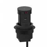 Socket STP- 2AB/2Fu+Qi