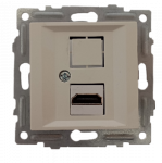 Təkli HDMİ Rozetka